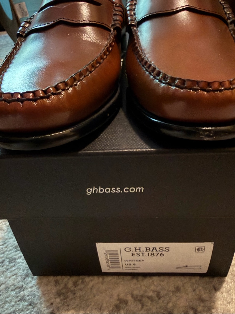 Bass Weejuns Loafers NEW IN BOX size 6 - Picture 5 of 7